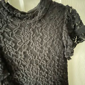 Zunie black lace dress Size 10